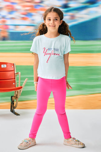 Yankees Girls Personalized Pink Jersey