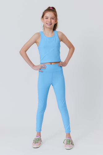 Terez Legging - 7875 Girls - Lacey Zips Print - Dancewear Centre