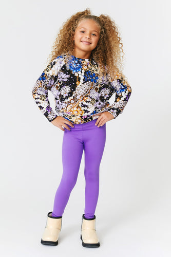 Purple GIRLS & TEENS Girl Leggings 2822573