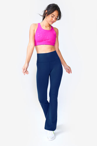 TLC Stirrup Leggings in Jet Black