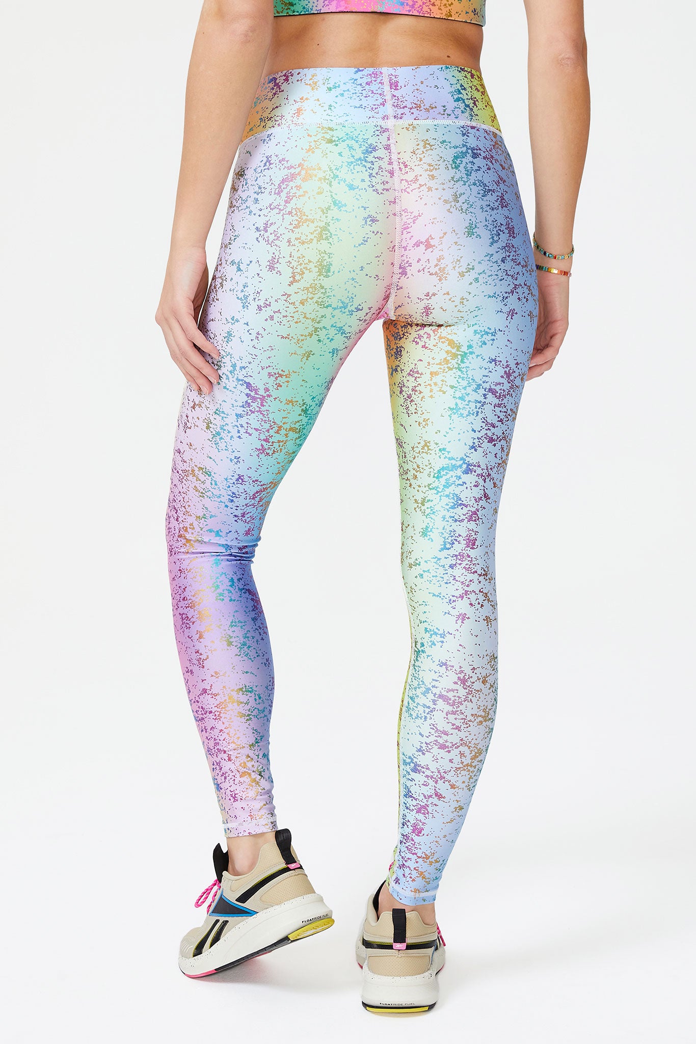 Rainbow Haze Foil Balayage Leggings – Terez.com