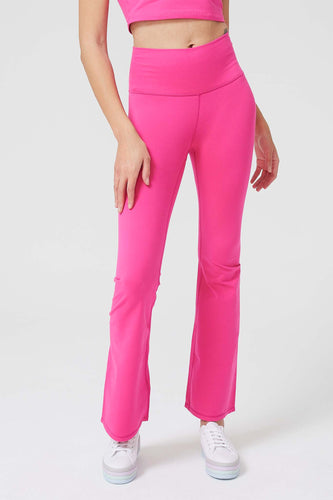 TLC Flare Leggings in Tangerine