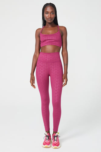 iLoveSia Raspberry Pink and Black Capris Leggings Size XL NWT - $19 New  With Tags - From Brilliant
