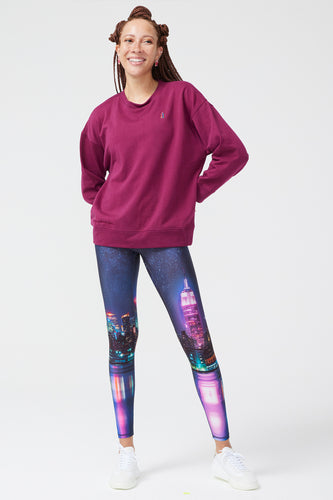 Terez Above NYC Hi-Shine Leggings | Womens Leggings –