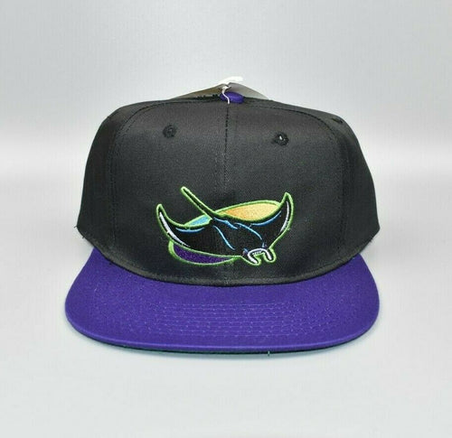 Tampa Bay Devil Rays Vintage Logo 7 Big Logo Snapback Cap Hat - NWT –  thecapwizard
