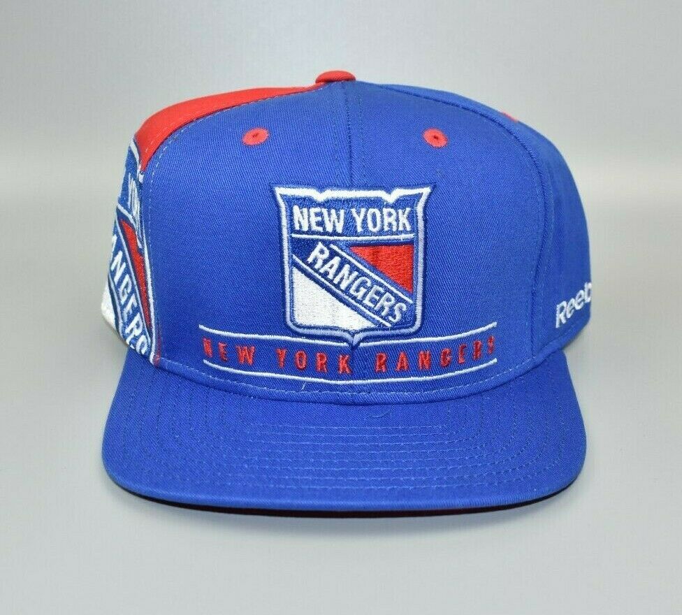 mærke ar Misbrug New York Rangers Reebok NHL Laser Shadow Split Bar Snapback Cap Hat –  thecapwizard