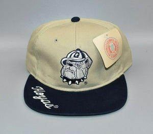 Georgetown Hoyas Vintage 90's Premore Script Brim Strapback Cap