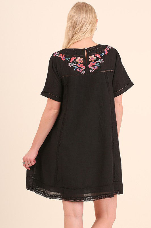 umgee embroidered dress