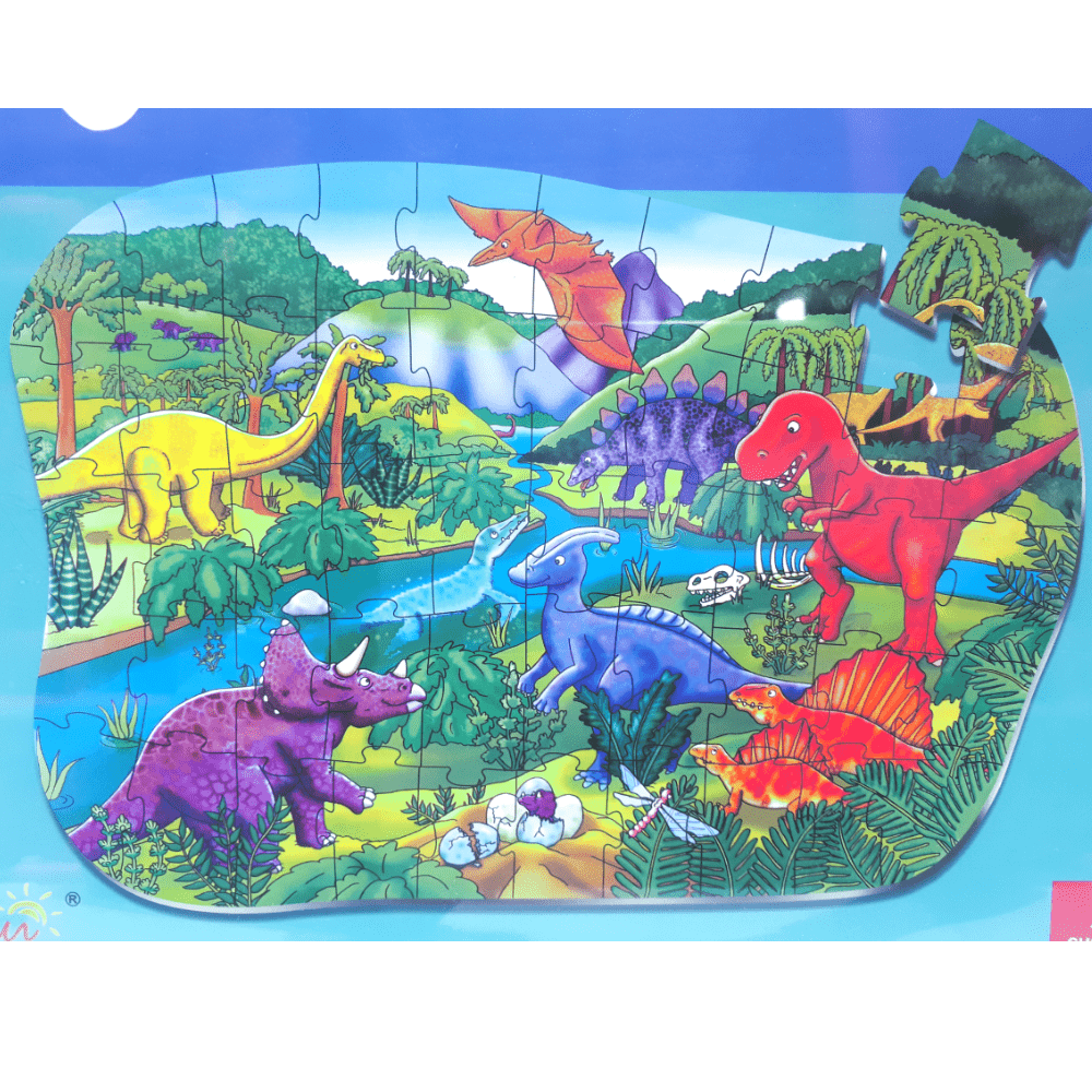Puzzle Rompecabezas Dinosaurio Piezas Ck – Citykids