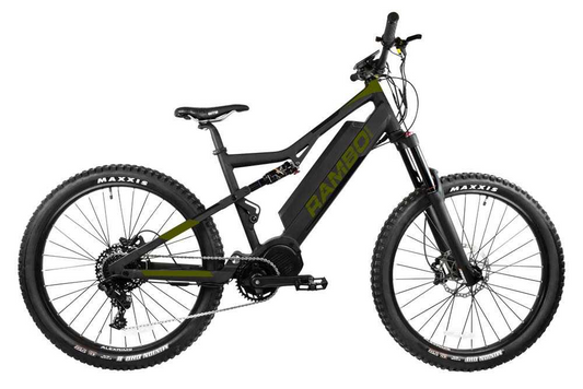 Rambo Electric Bikes - 1000W The Rampage Xtreme Performance Ebikes - Full Suspension