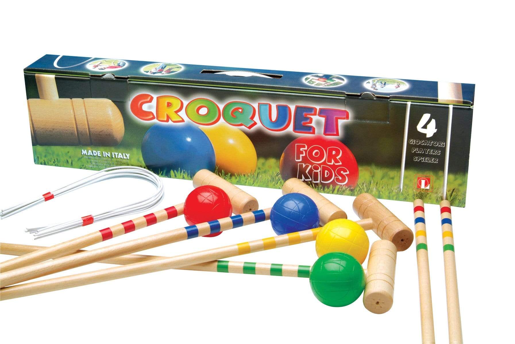 Beechwood Boules Set Made in France