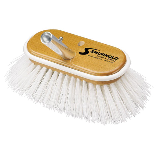 Shurhold Cleaning Shurhold 6" Polypropylene Stiff Bristle Deck Brush [950]