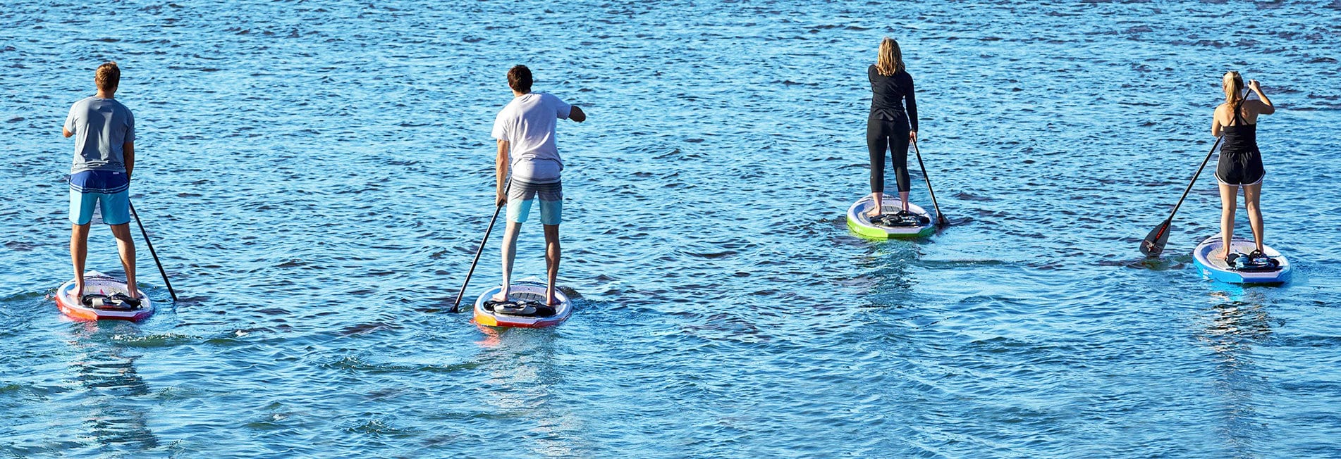 Our innovation has expanded into a comprehensive product line of water trampolines, bouncers and accessories, towables, stand up paddle boards, water skis and wakeboards, pool toys, and camp and resort water sports activity platforms.