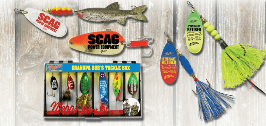 A leader in the fishing tackle industry for more than 50 years, Mepps® currently manufacturers more than 4,000 different fishing spinners and spoons.

Sheldons', Inc., the world headquarters for Mepps®, the world's #1 lure.