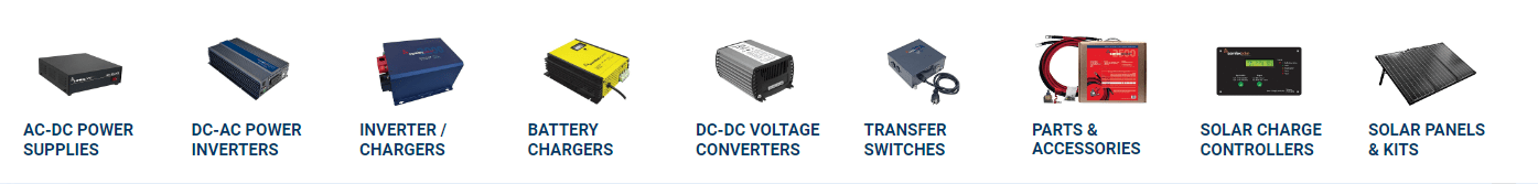 Samlex built power products for the commercial and industrial markets, manufacturing a small line of power inverters, and soon after expanding to converters, battery chargers and power supplies for the telecommunications industry.? Samlex now serves a wide range of commercial industries, including public safety, government, work trucks, wireless communications, two-way radio, oil and gas camps, medical cart, warehouses, commercial marine, and many custom applications through our OEM programs. In 2009, Samlex started serving customers’ recreational power needs in the RV, marine, and off-road markets with the launch of the Samlex Solar brand.?  This means we serve a wide range of people who depend on us every day.  

