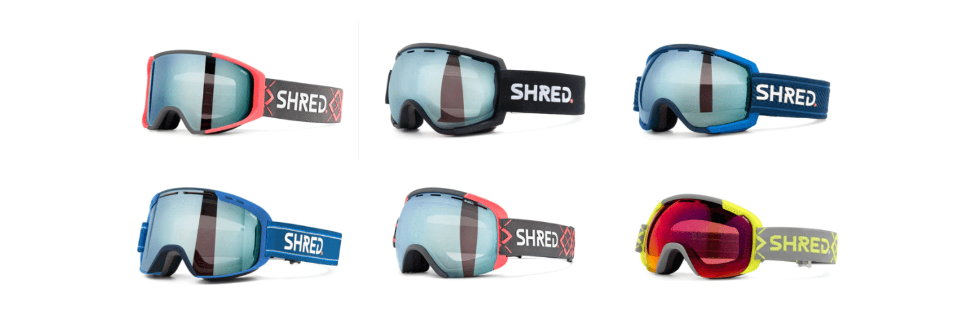 Skiers, snowboarders, and mountain bikers are often intimidated by the challenges they face. SHRED.'s unique eyewear and protection design and technology boost performance to give you the confidence to reach the next level, feel like a pro, and have fun.