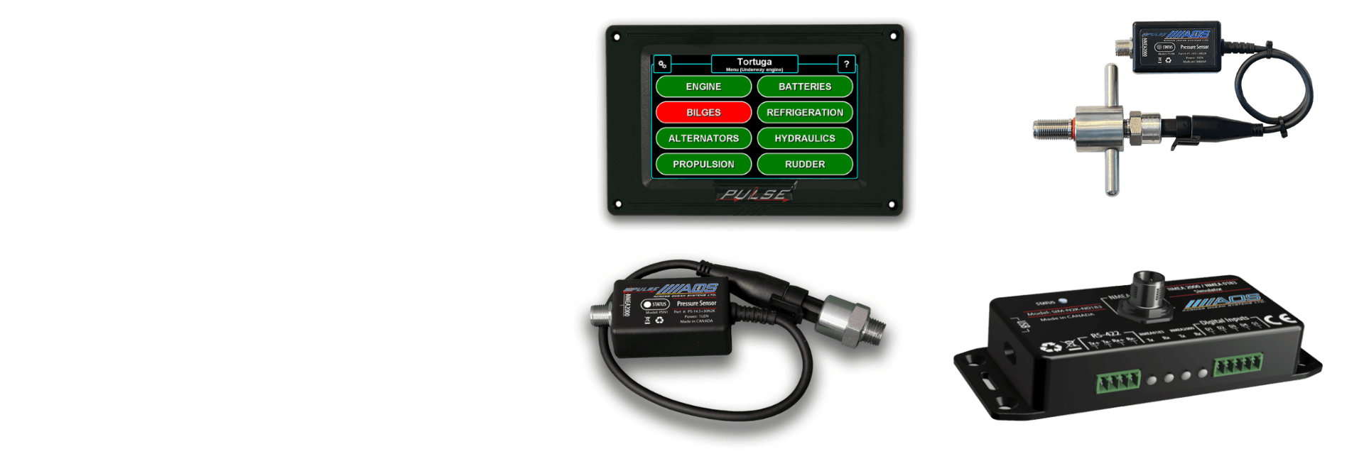 Across Ocean System Ltd. designs and manufactures innovative NMEA2000 products for the marine industry and custom embedded electronic devices for industrial customers.
Whether you are a commercial fisherman, a yacht owner, or just someone who loves to spend time on the water, our vessel monitoring devices offer the insights and control you need to get the most out of your time on the water.