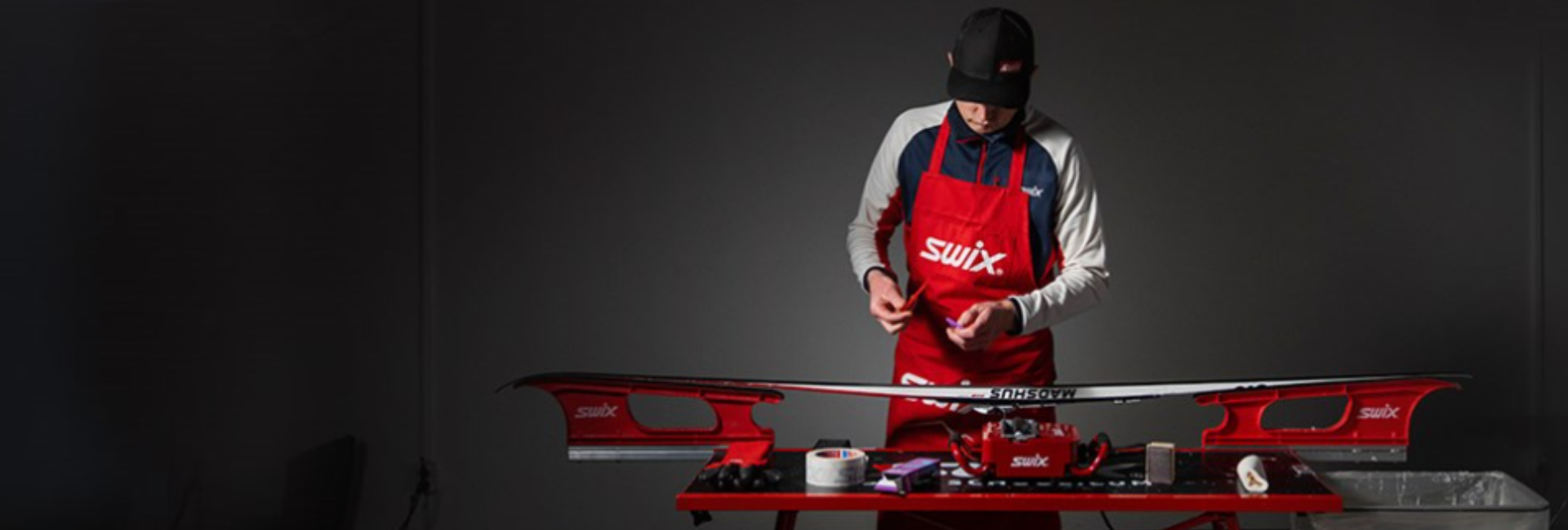 Swix is a Norwegian company producing ski wax, ski poles, and sportswear.
