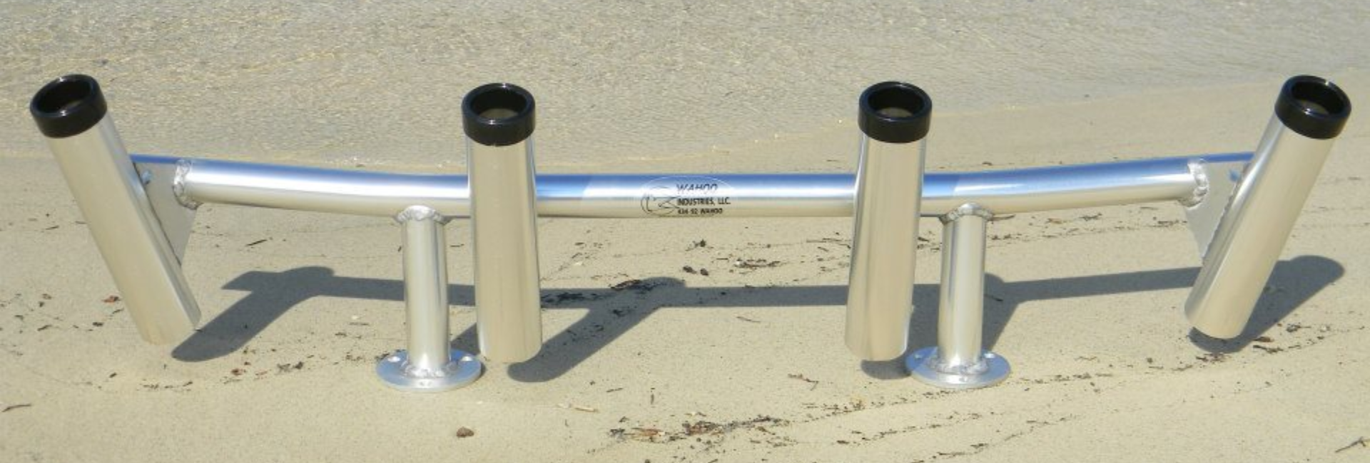 Wahoo Industries, LLC. designs, develops and manufactures in house a full line of marine accessories such as rod holders, rod riggers, outriggers, rocket launchers and wreck anchors.