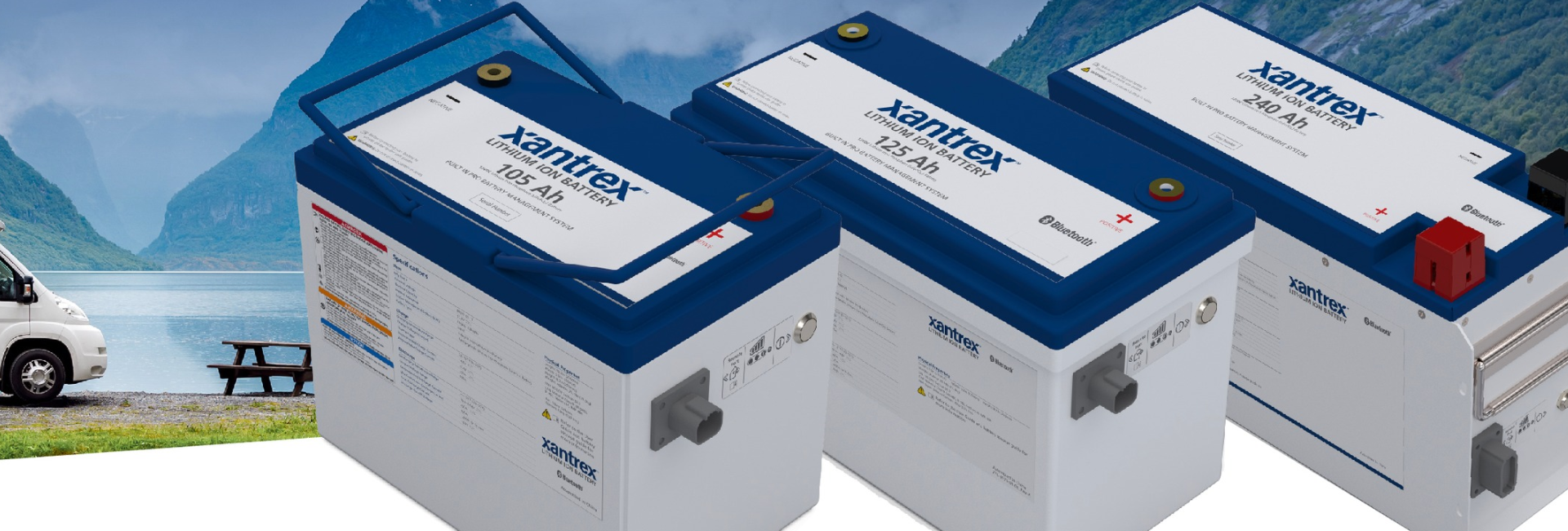 The Xantrex brand is one of the most successful and popular brands of onboard AC power technology. Xantrex products are used in a variety of applications in the RV, marine, military, construction, EMS, bus, work service vehicle and commercial truck markets.