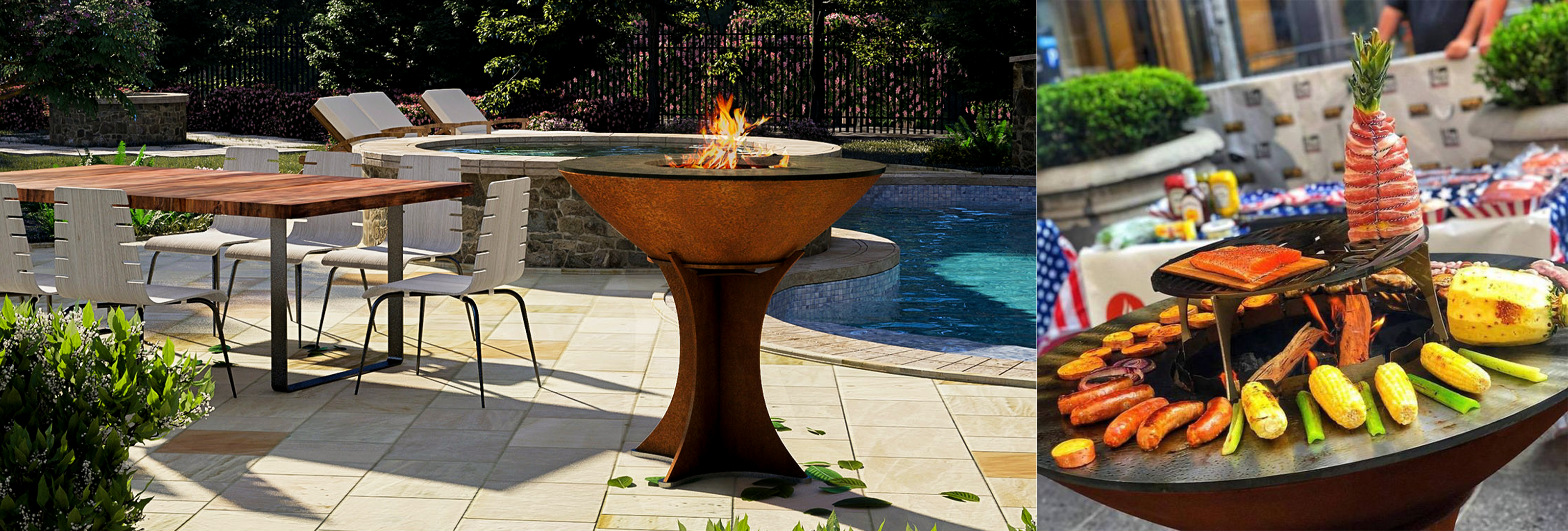 Arteflame combines artistry and functionality to create outdoor grills that transform any gathering into an exceptional culinary experience. These versatile grills offer a unique blend of design and utility, making them the centerpiece of outdoor entertainment.