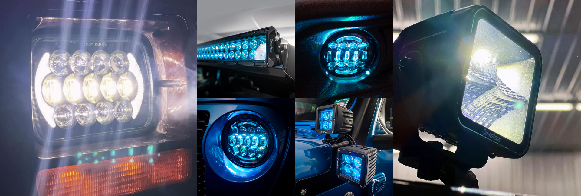 Heise LED Lighting offers a range of high quality aftermarket lighting options for offroad vehicles, rally cars, ATVs, work vehicles, boats, and more.