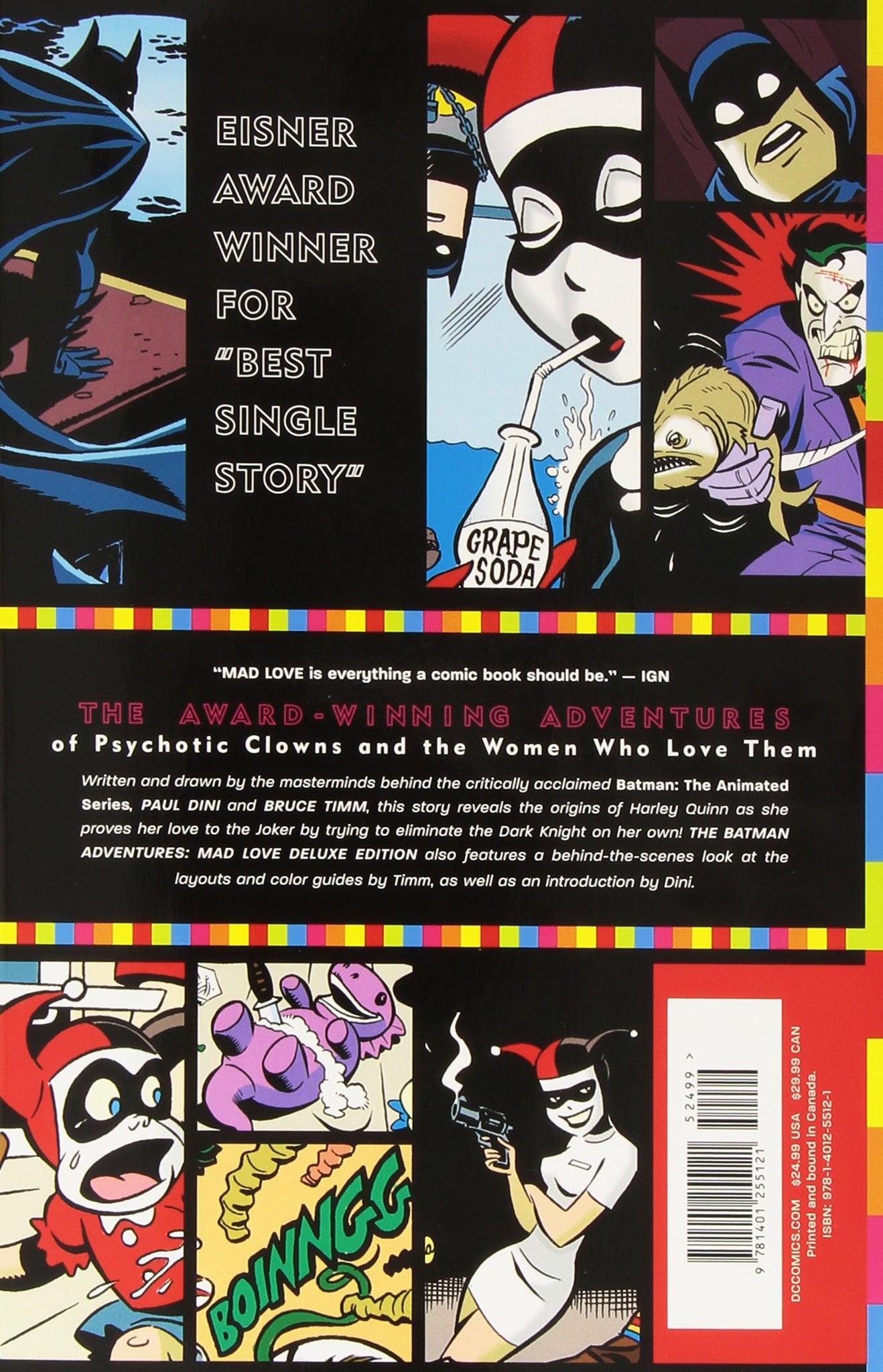 Batman Adventures : Mad Love Deluxe Edition – Menard Comics, Cartes & Jeux