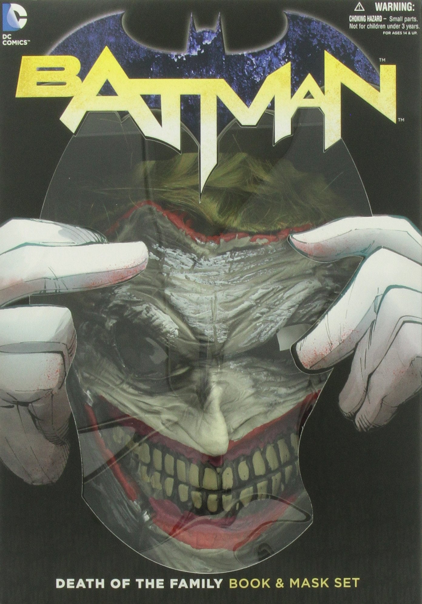 Batman : Death of the Family Book and Joker Mask Set – Menard Comics,  Cartes & Jeux