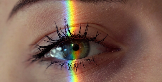 light spectrum in eye