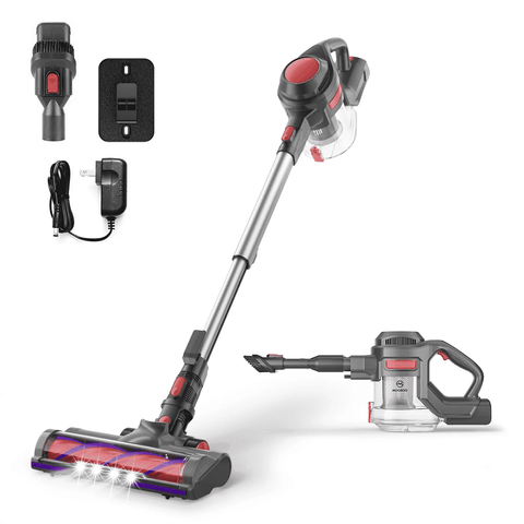 MOOSOO-XL-618A-Cordless-Vacuum-with-LED-Red