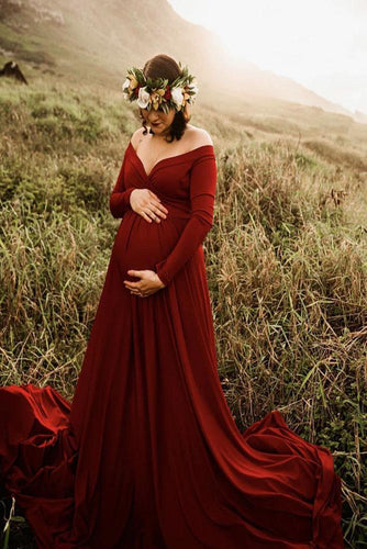 Gwenyth Maternity Gown for Photoshoot