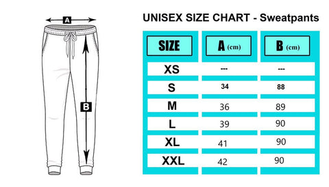Ralph Sweatpants Size Chart