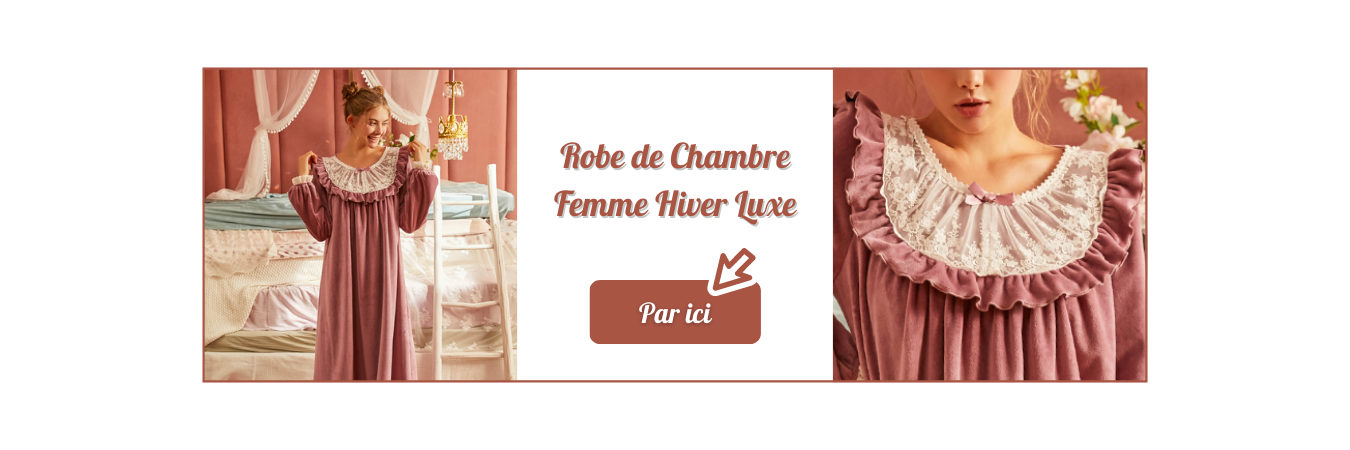 Robe de Chambre Femme Hiver Luxe