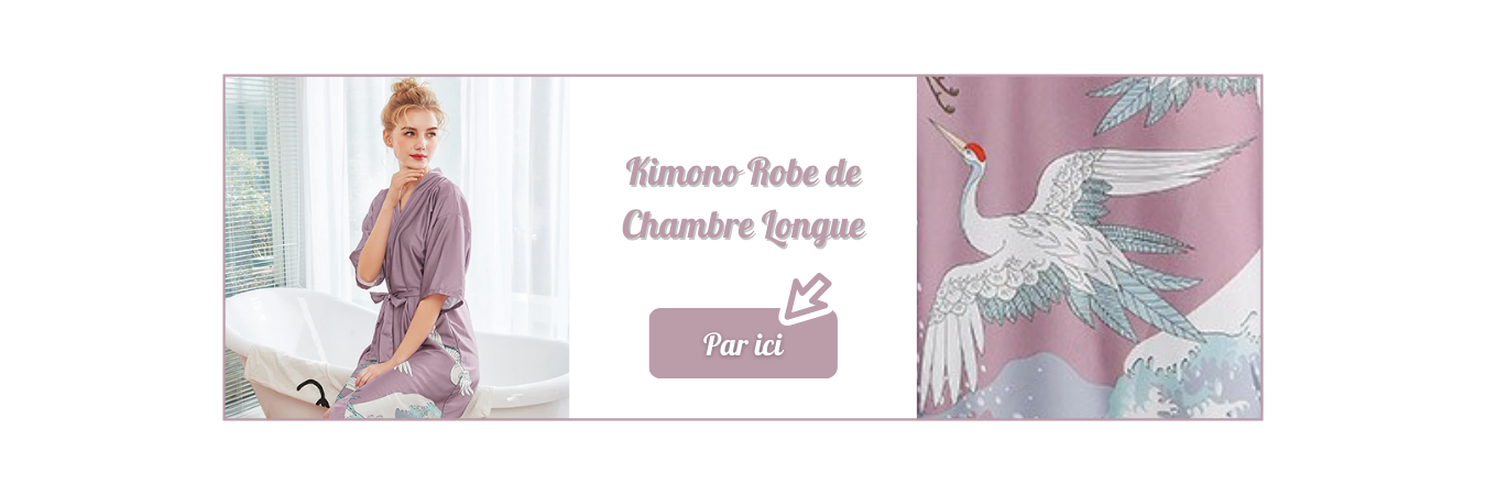 Kimono Robe de Chambre Longue