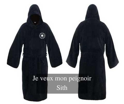 Peignoir Sith adulte