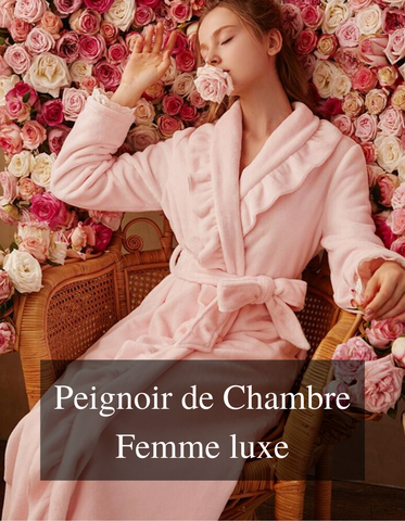 Peignoir de Chambre Femme Luxe