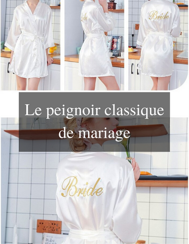 Kimono pour la future mariée