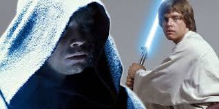 Luke Skywalker avec son peignoir à capuche