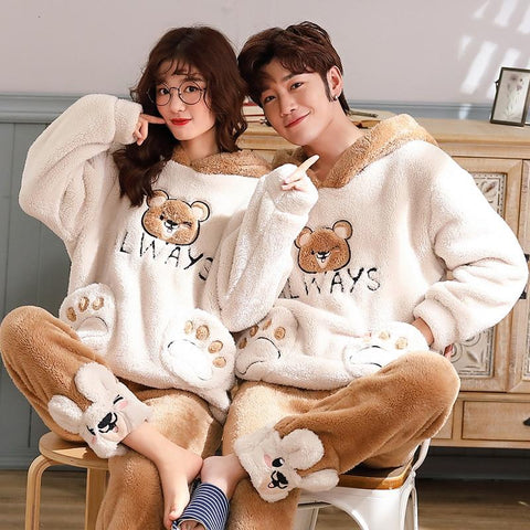 pyjama pilou couple
