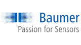 Baumer logo on homepage