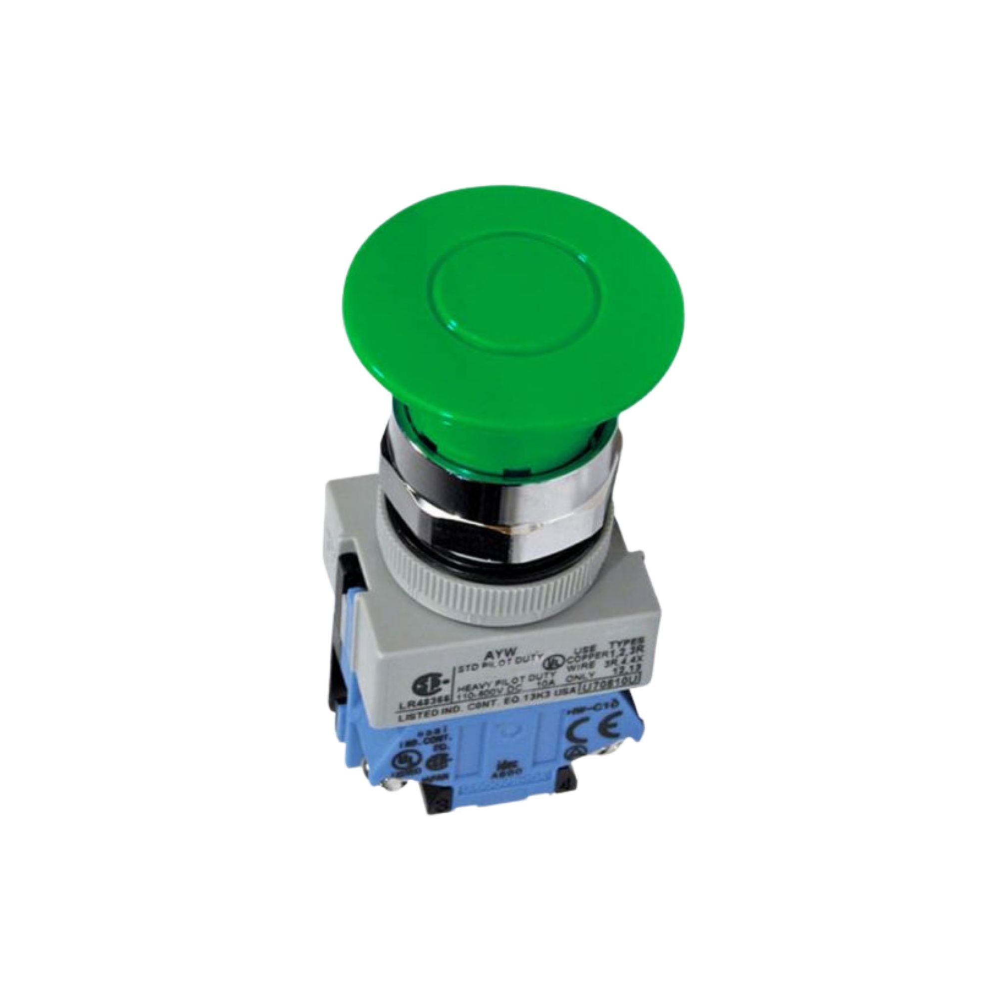 IDEC | Push Button, Green | ABW410-G