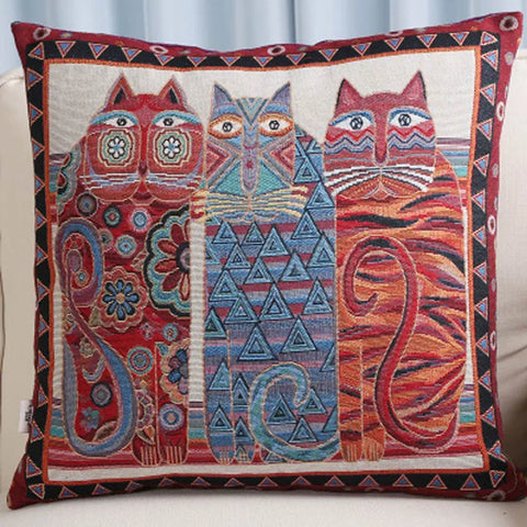 Embroidery Art Pillow Covers
