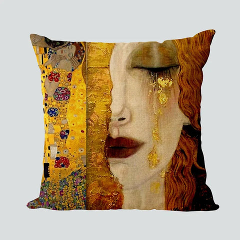 Gustav-Klimt-Inspired-Cushion-Covers