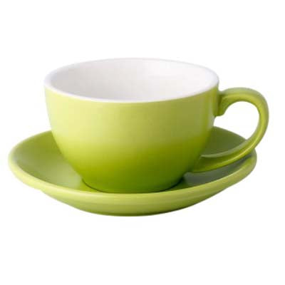 Keramische bunte Kaffeetassen