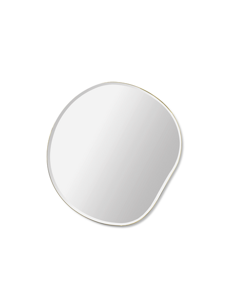 Pond mirror - small - brass