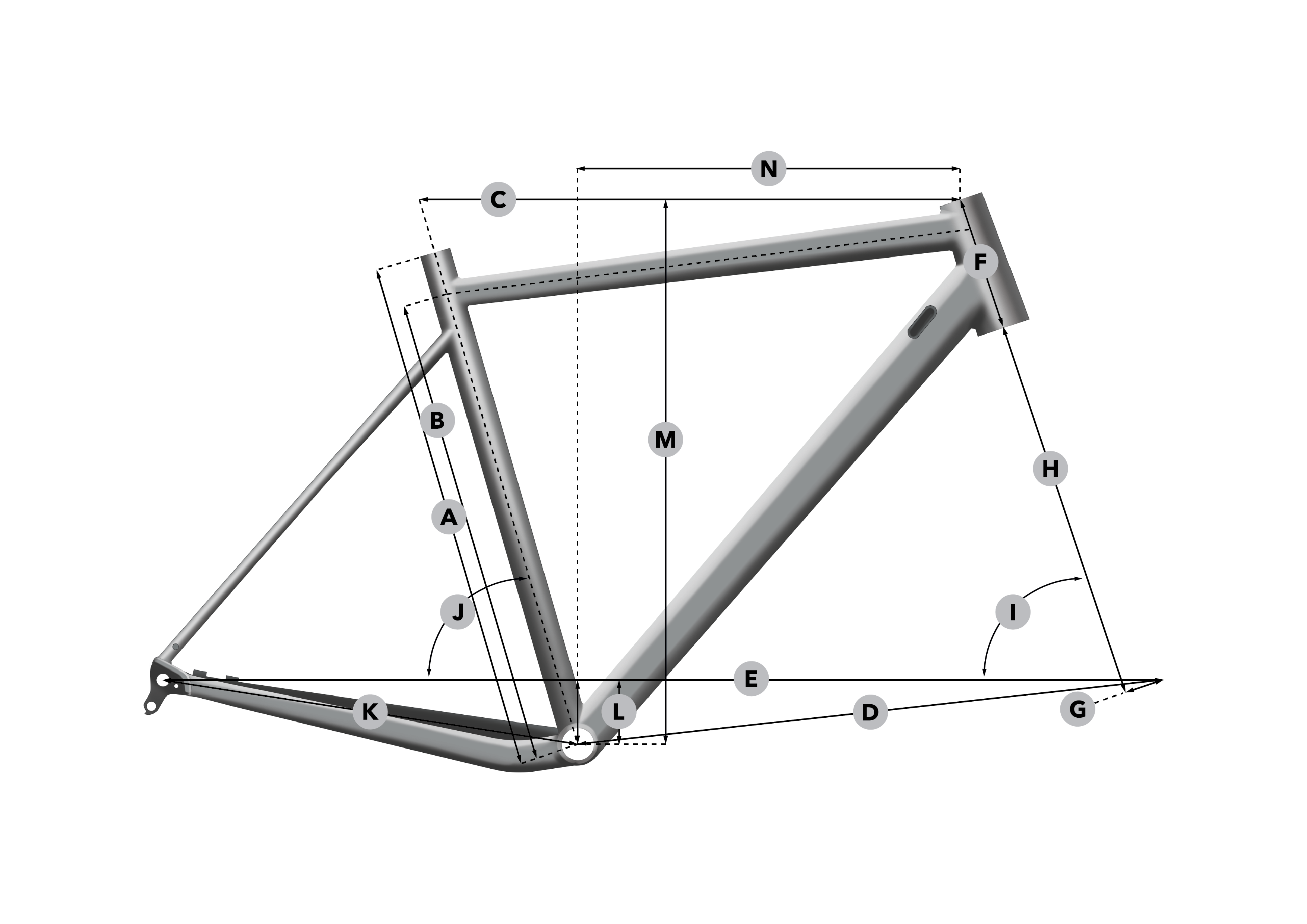 Measurement instructions for Vitus Kids Road/CX range