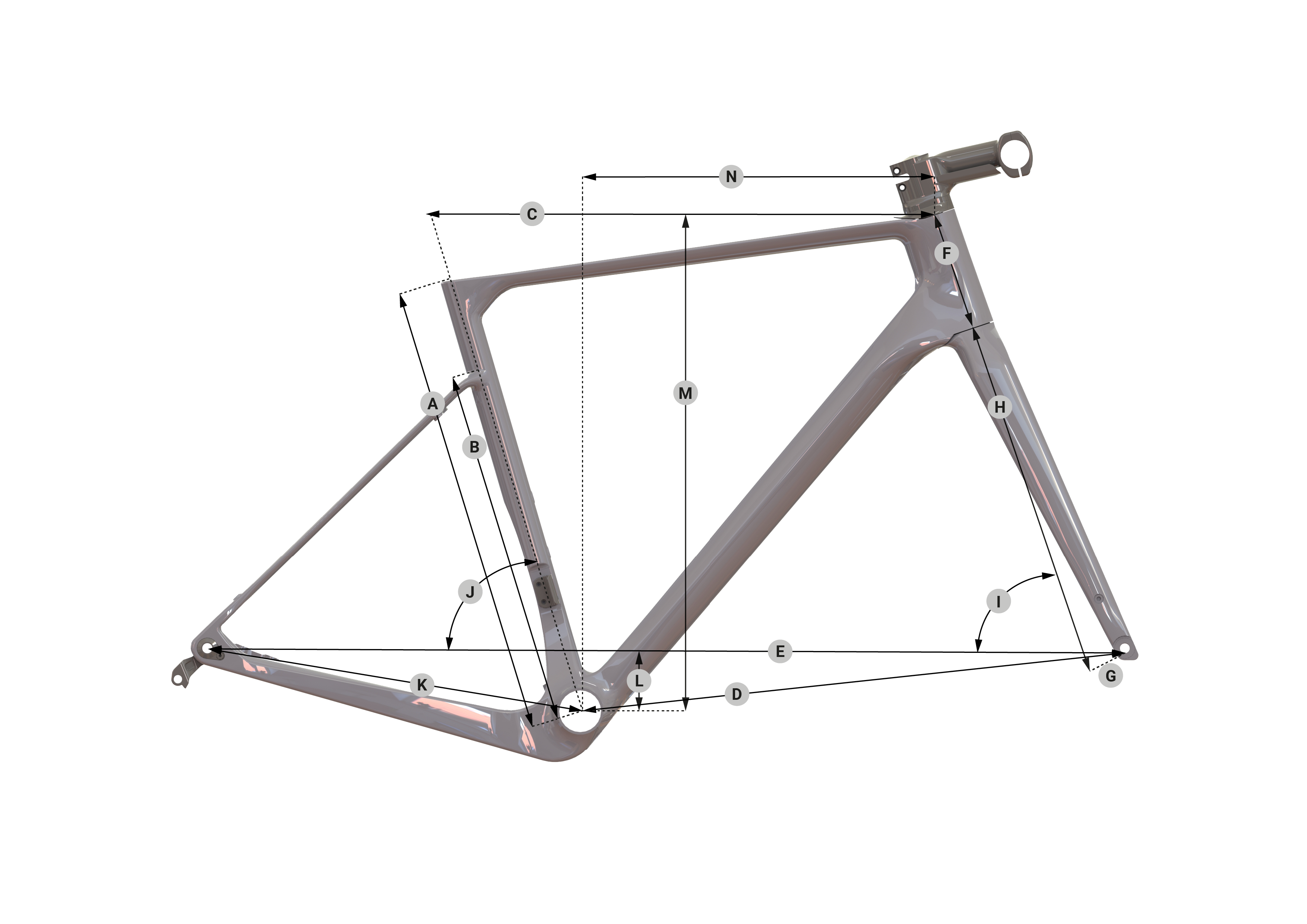 Measurement instructions for Vitus Venon EVO range