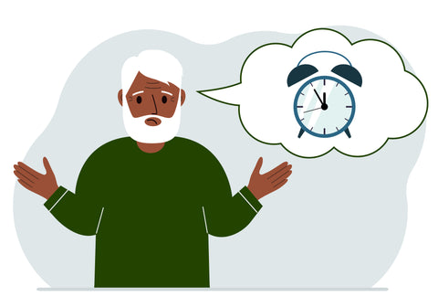 sad-grandfather-with-balloon-air-thoughts-with-alarm-clock-time-management-planning-organization-working-time-effective-business-deadline-vector-flat-illustration