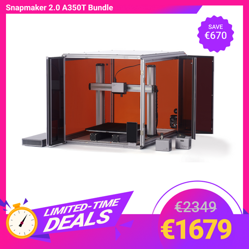 Snapmaker 3D Printer Black Sale – Deals for 3D Printers – Snapmaker EU