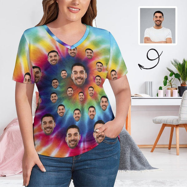 Custom Face All Over T-Shirt